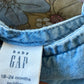 Chambray Bow Strap Top / 18-24m