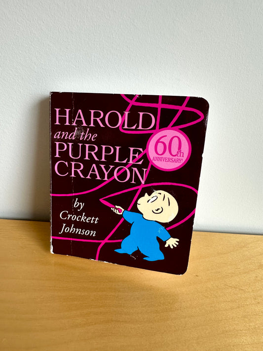 Harold and The Purple Crayon Book / 4-8 years