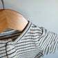Striped Blue + Cream T-Shirt / 3m