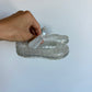 Floral Clear Jelly Sandals / Size 5 Toddler