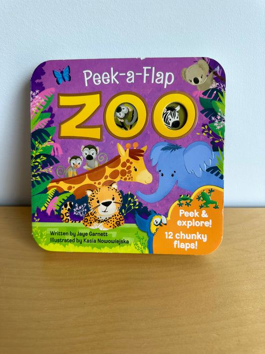 Zoo Peek-a-Flap Book / 2-6 years