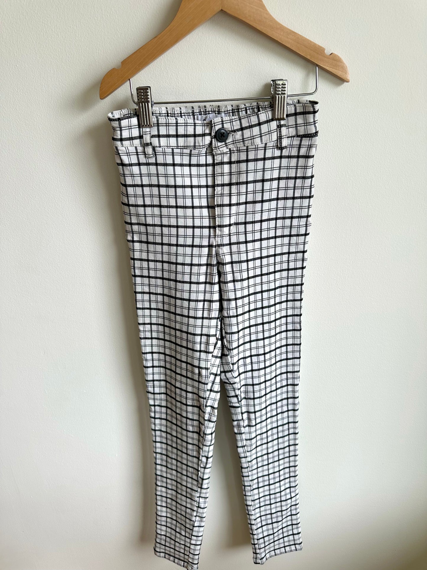 Checkered Stretch Pants / XS (12 years)