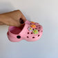 Pink Flower Sandals / Size 5-6 Toddler