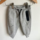 Grey Sweatpants with Black Zipper / 9-12m