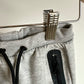 Grey Sweatpants with Black Zipper / 9-12m