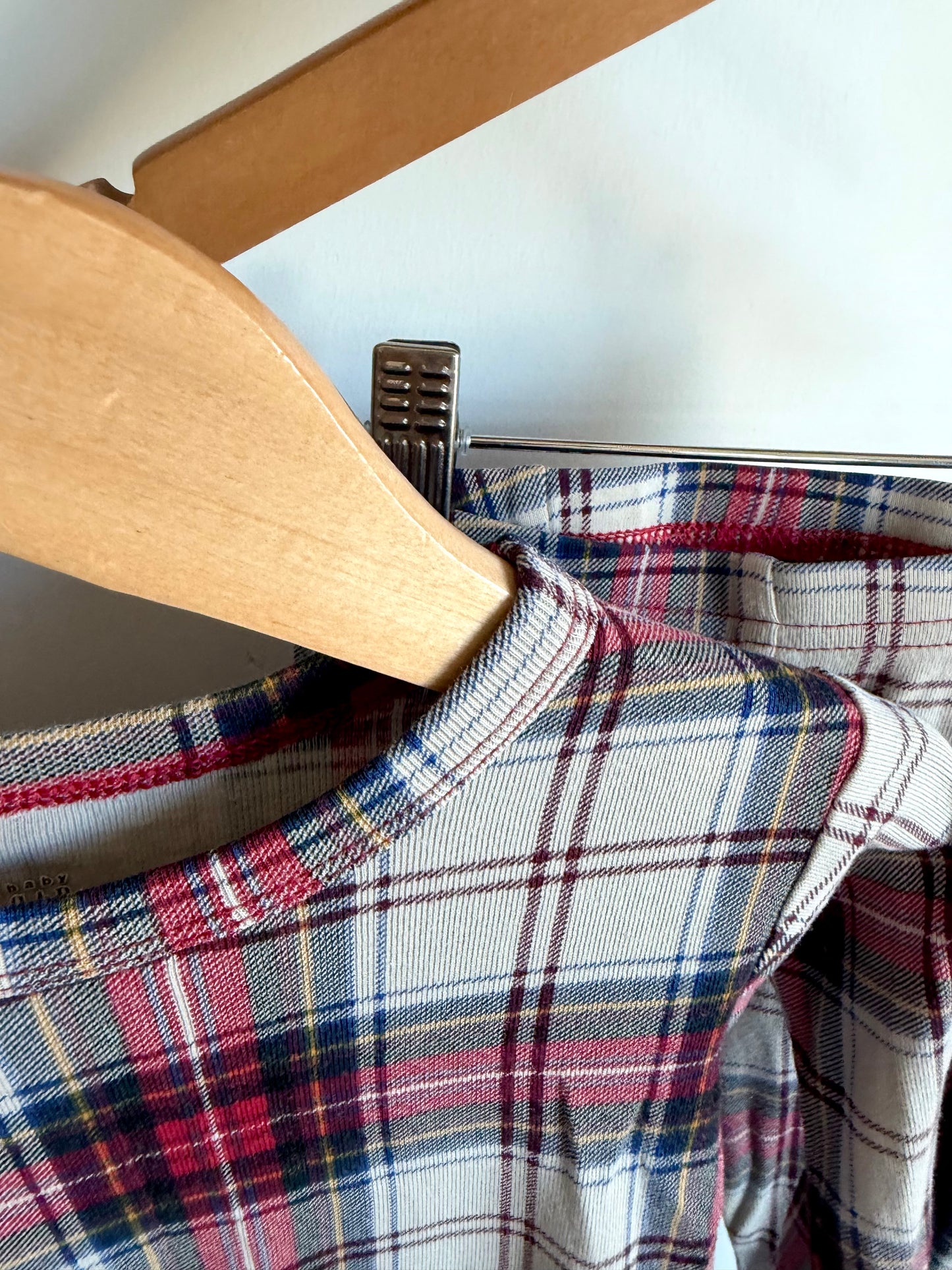 Gap Organic Tartan PJ Set / 2-3T