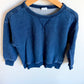 Gap Blue Faux Denim Crewneck / 3-4T