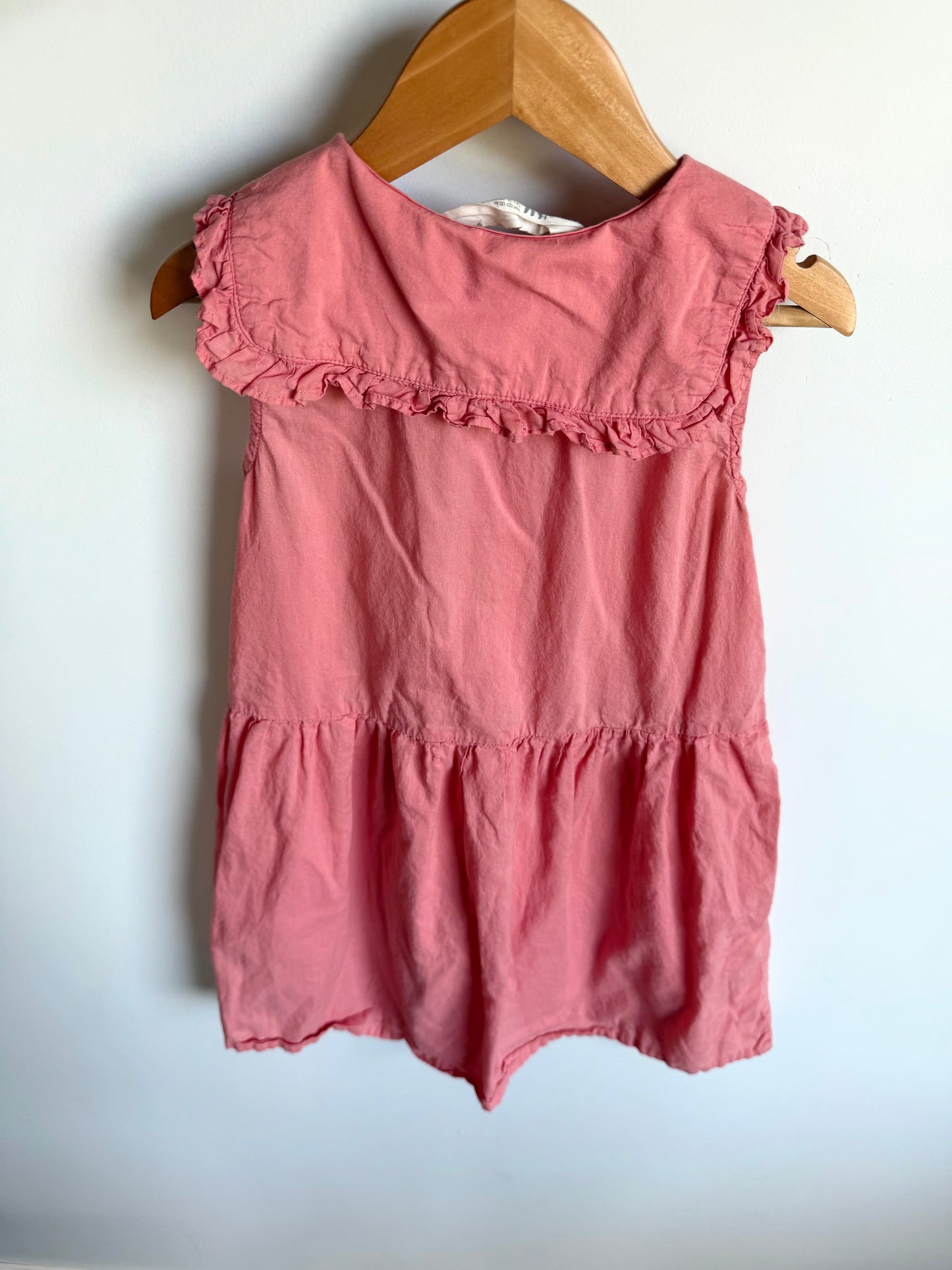H&M Blush Collared Dress / 6-7 years