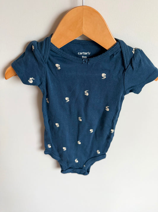Bunny Navy Bodysuit / 9m