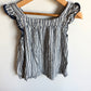Blue Vertical Stripe Tank / 8 years