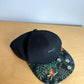Black Tropical Ball Cap / 12m to 3T?