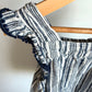 Blue Vertical Stripe Tank / 8 years