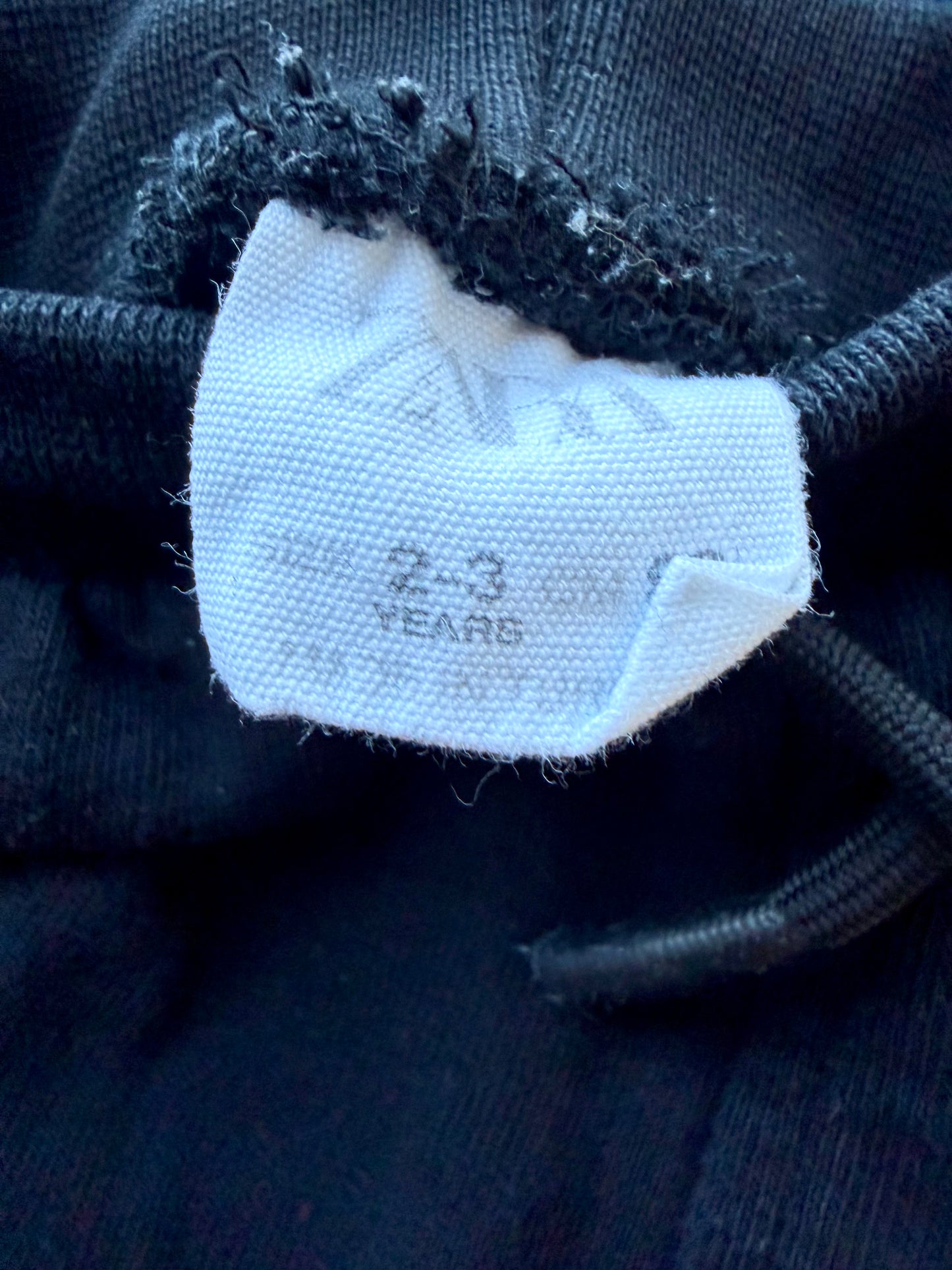 Zara Black Tapered Pants / 2-3T