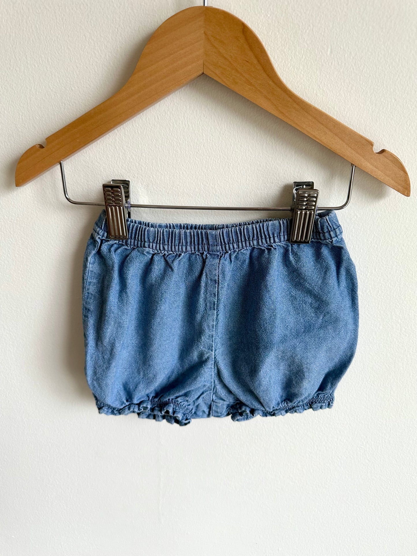 Chambray Bubble Shorts / 24m