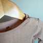 H&M Organic Pink Eyelet Bodysuit / 18m-2T