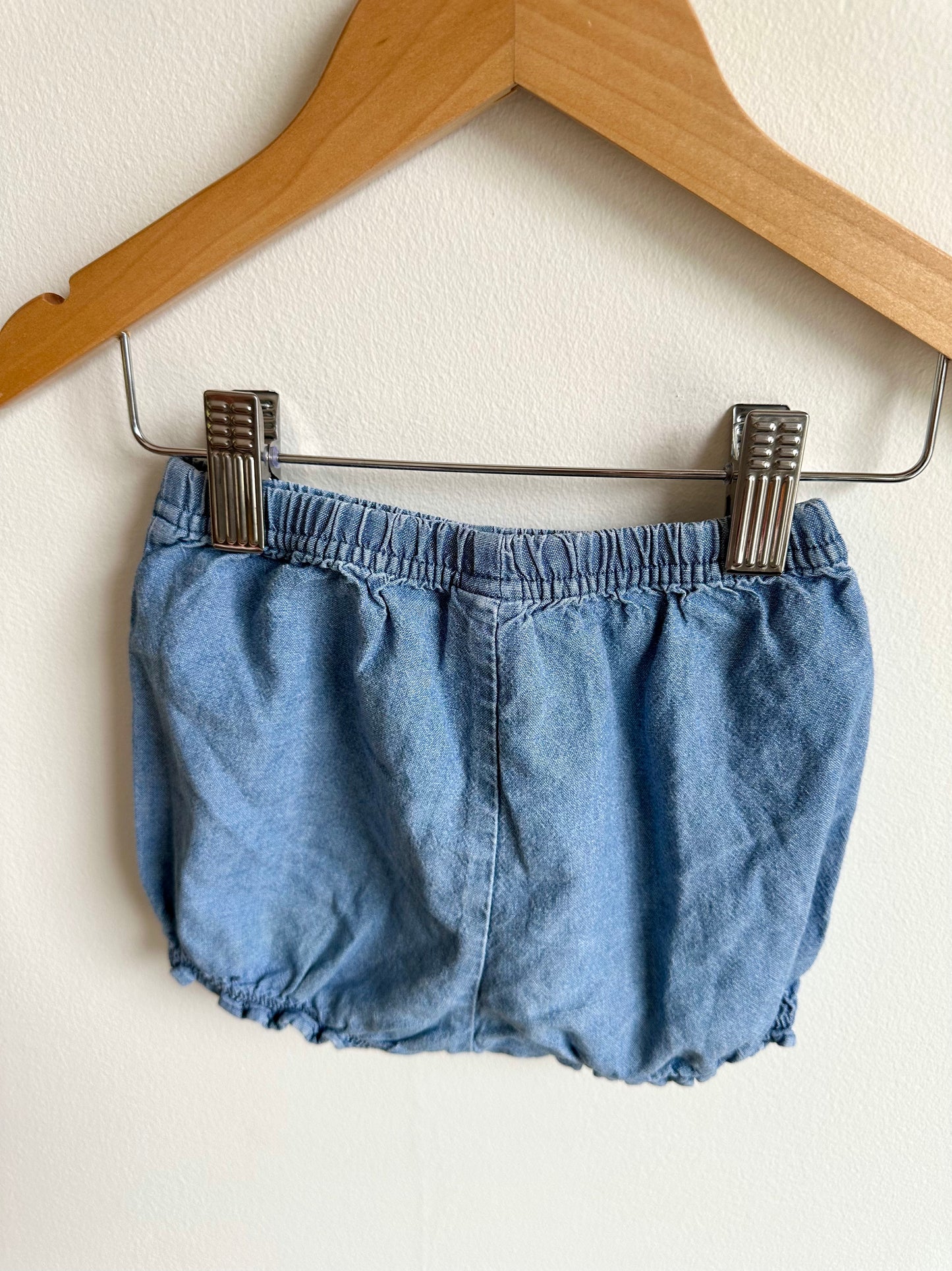 Chambray Bubble Shorts / 24m