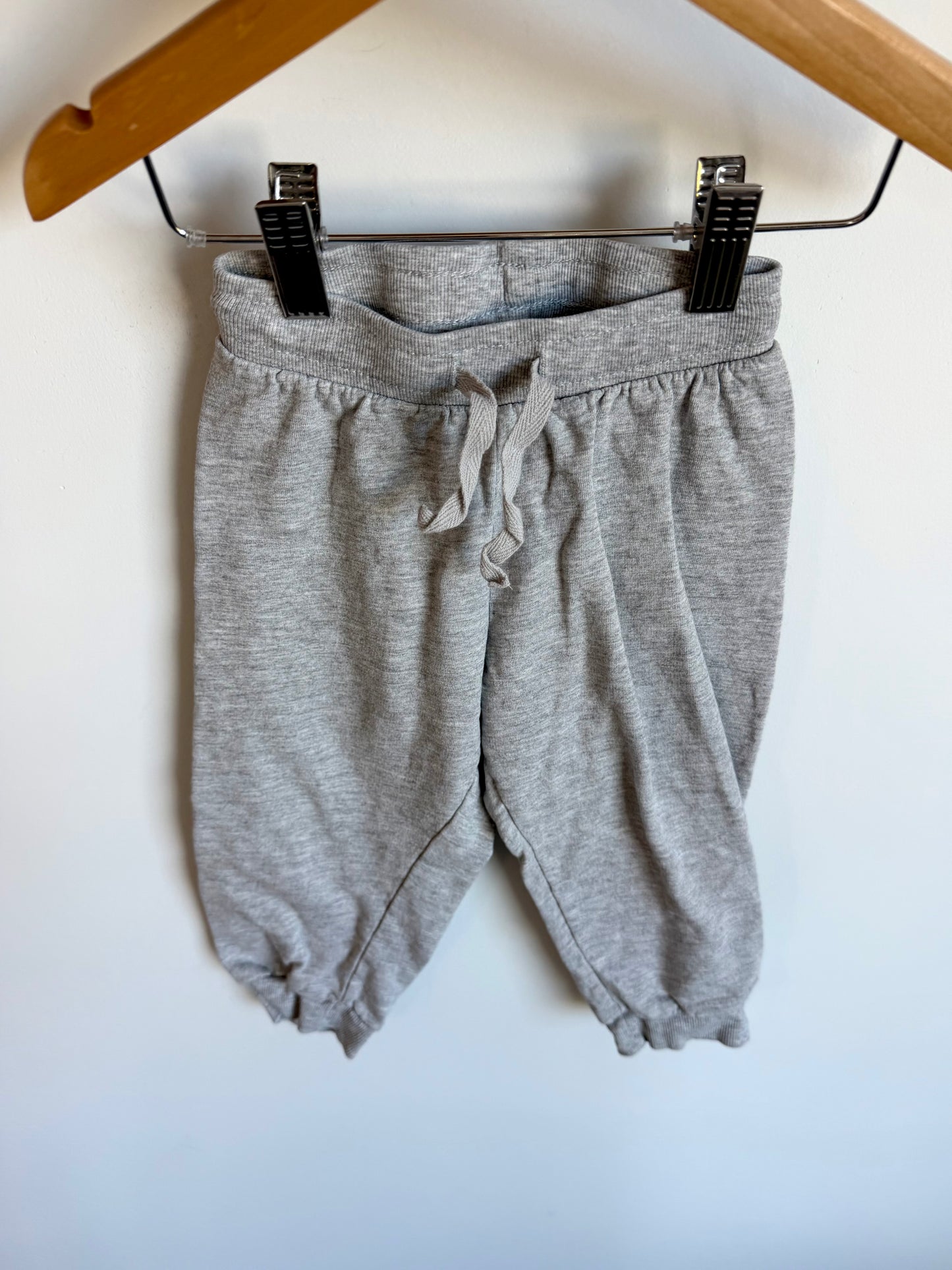 H&M Organic Cotton Grey Tapered Pants / 18m-2T
