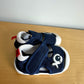 Fish Navy Sandals / 6-9m