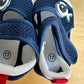 Fish Navy Sandals / 6-9m
