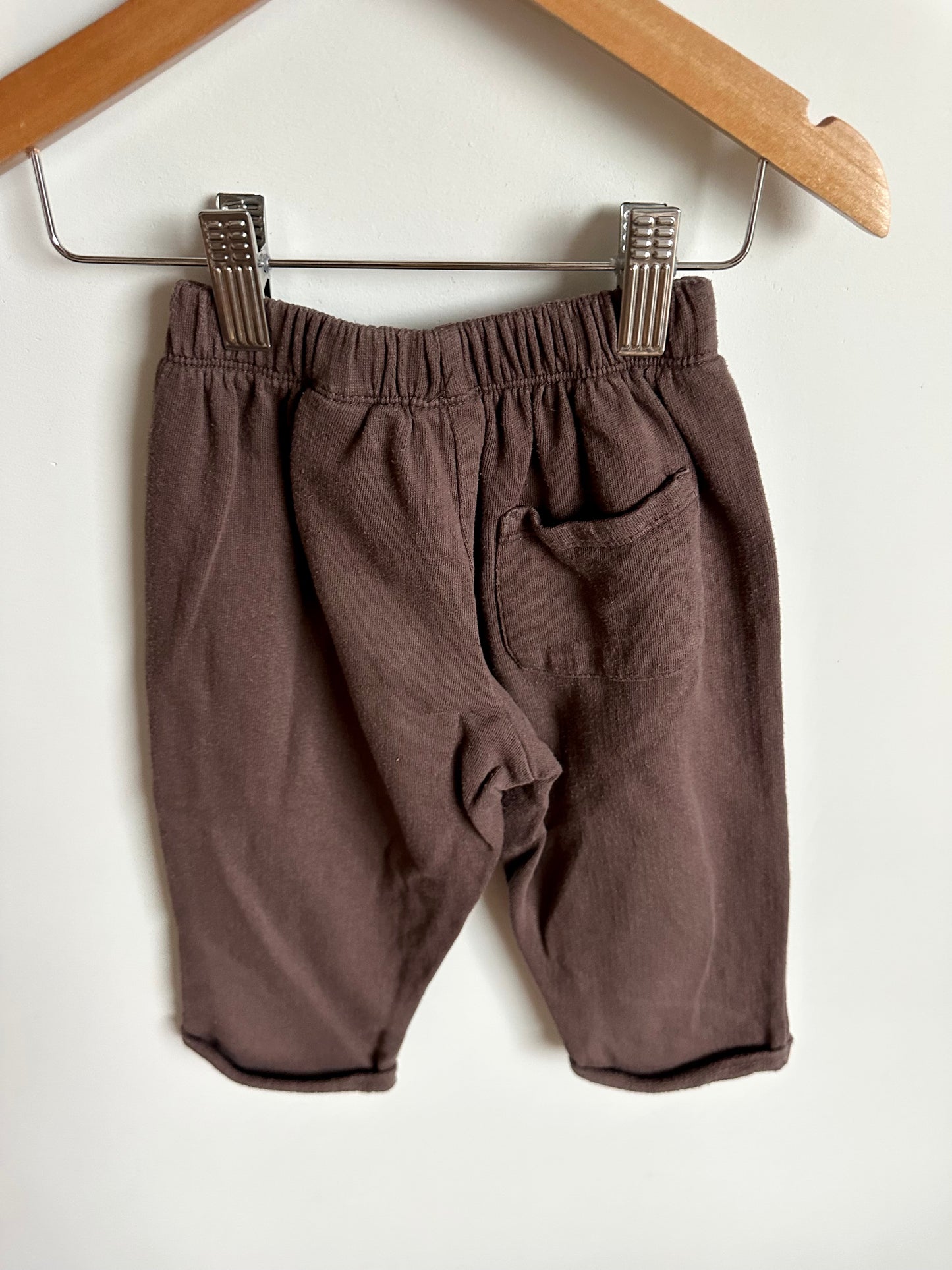 Zara Brown Crop Wide Leg Pants / 3T