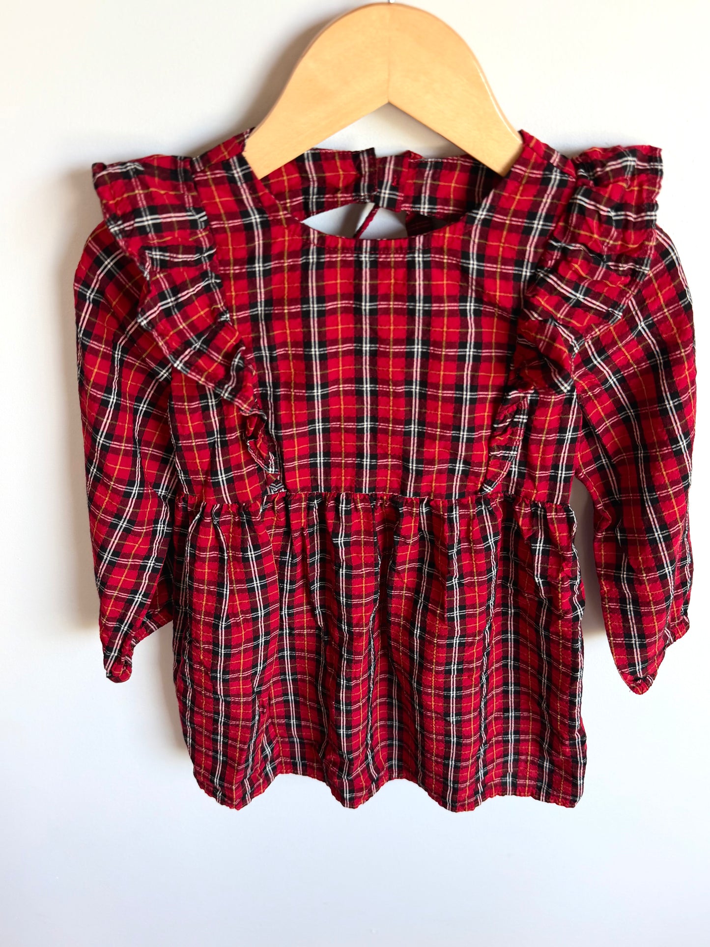 Red Tartan Dress / 3T