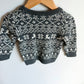 Deer Grey Sweater / 12-18m