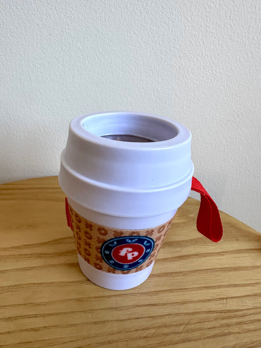 Toy Coffee Cup Rattle (No Shipping)