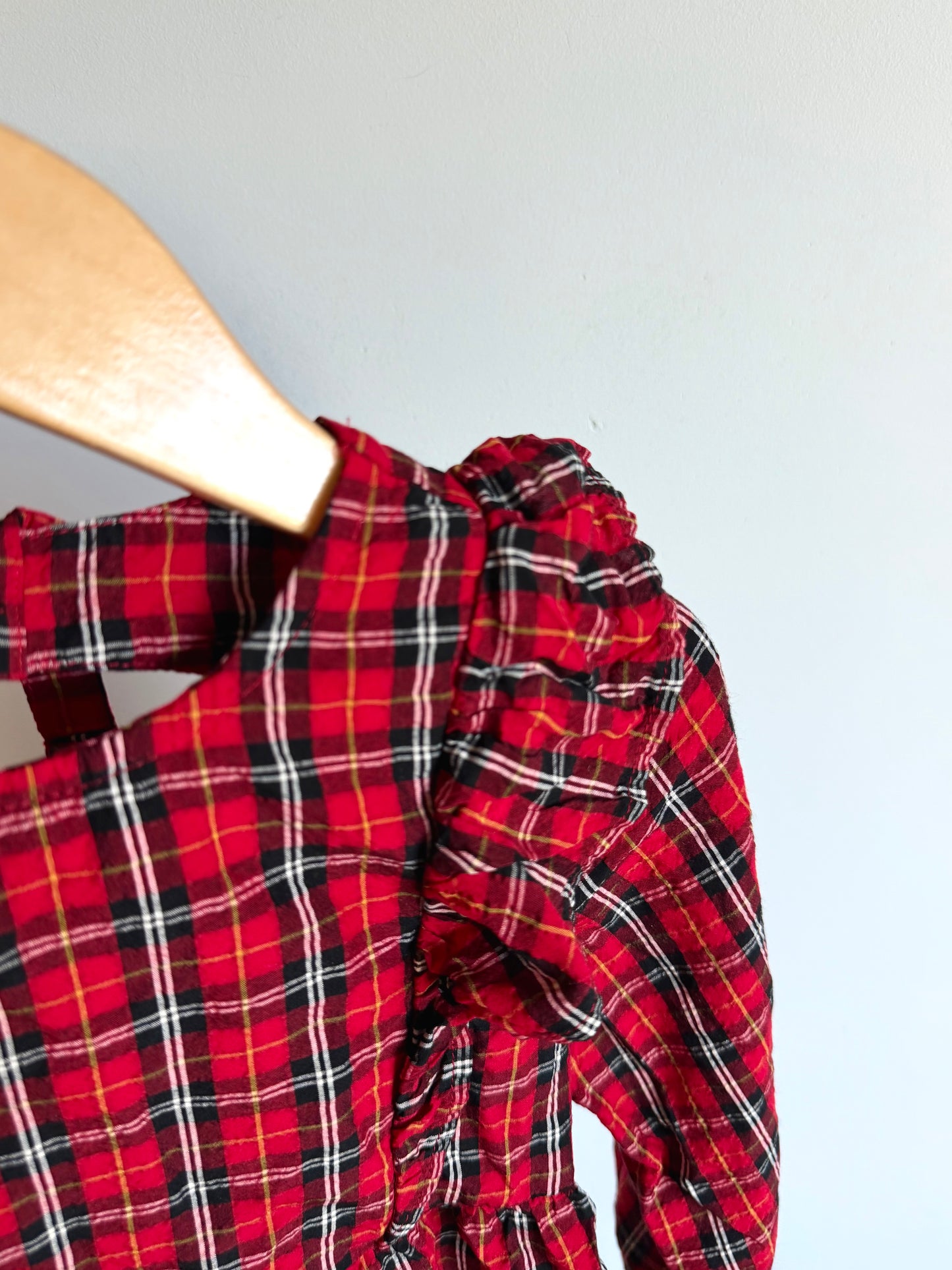 Red Tartan Dress / 3T