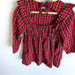 Red Tartan Dress / 3T