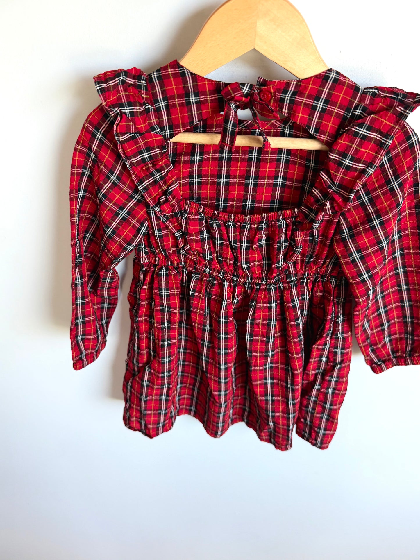 Red Tartan Dress / 3T
