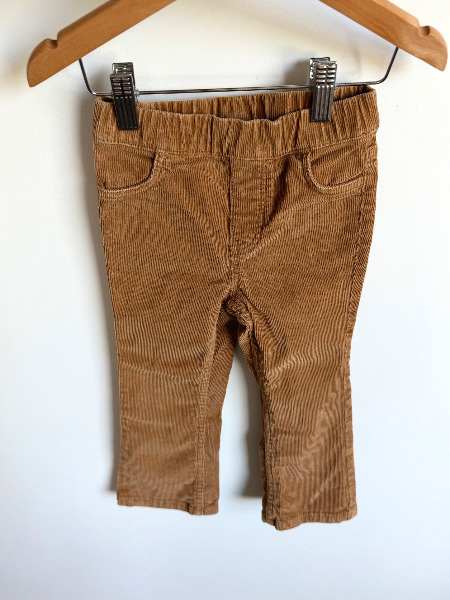 Fawn Cord Pants with Slight Flare / 3T