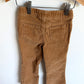 Fawn Cord Pants with Slight Flare / 3T