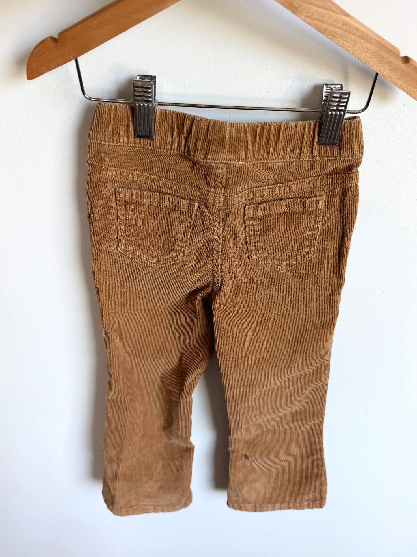 Fawn Cord Pants with Slight Flare / 3T
