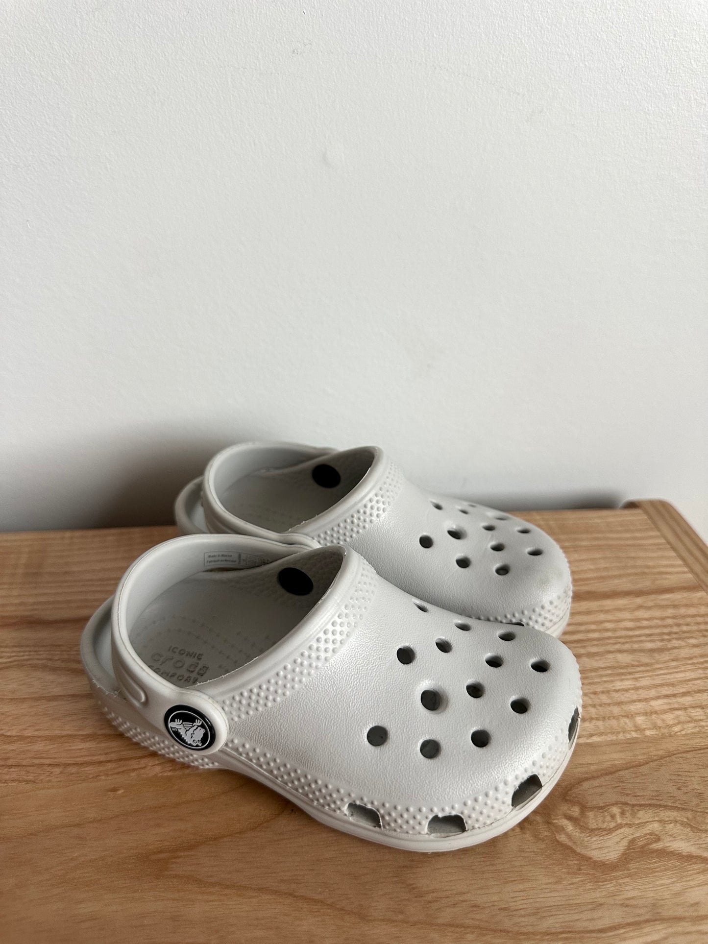 Grey Crocs / Size 8 Toddler