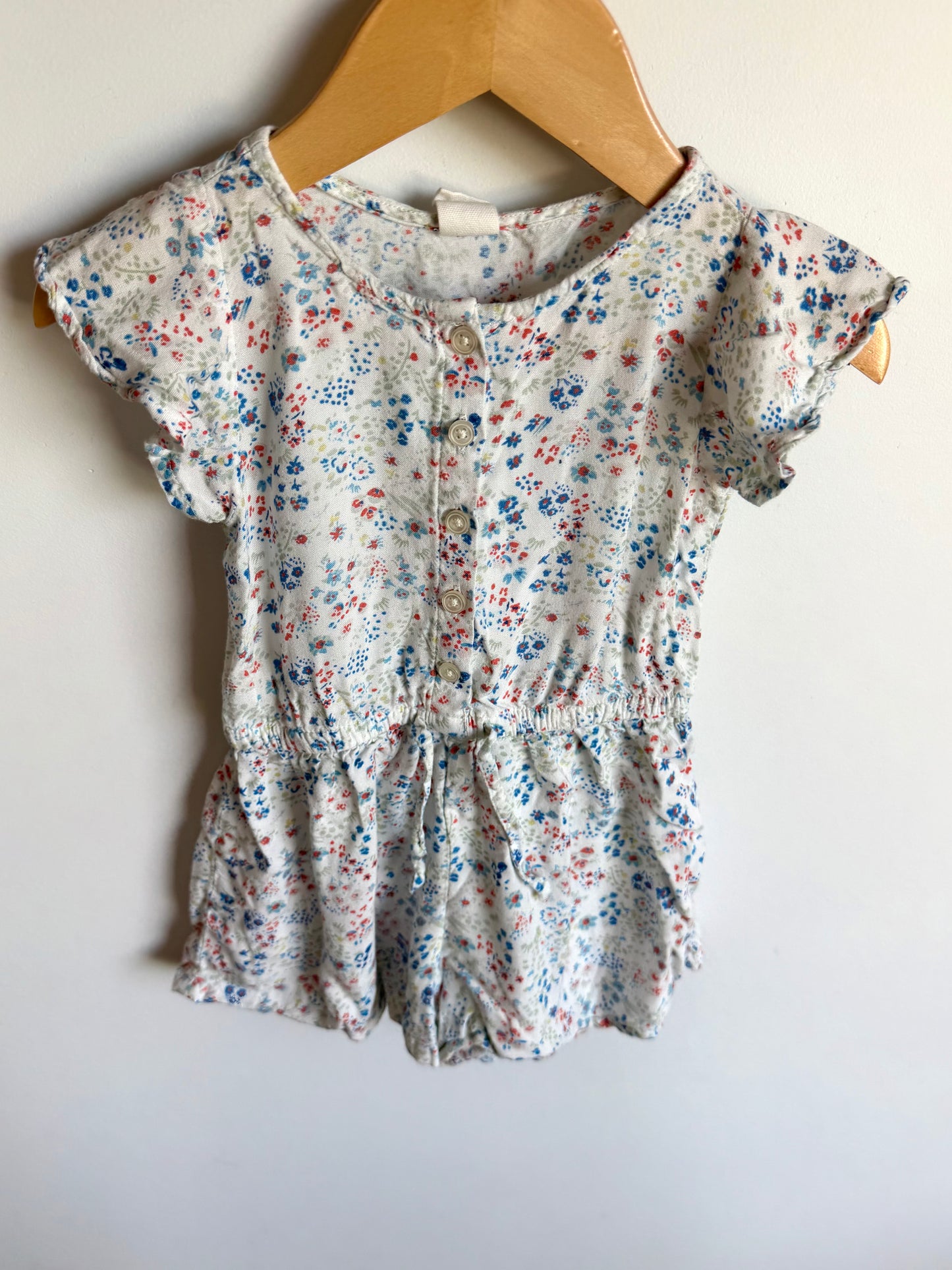 Gap Light Floral Romper / 3T