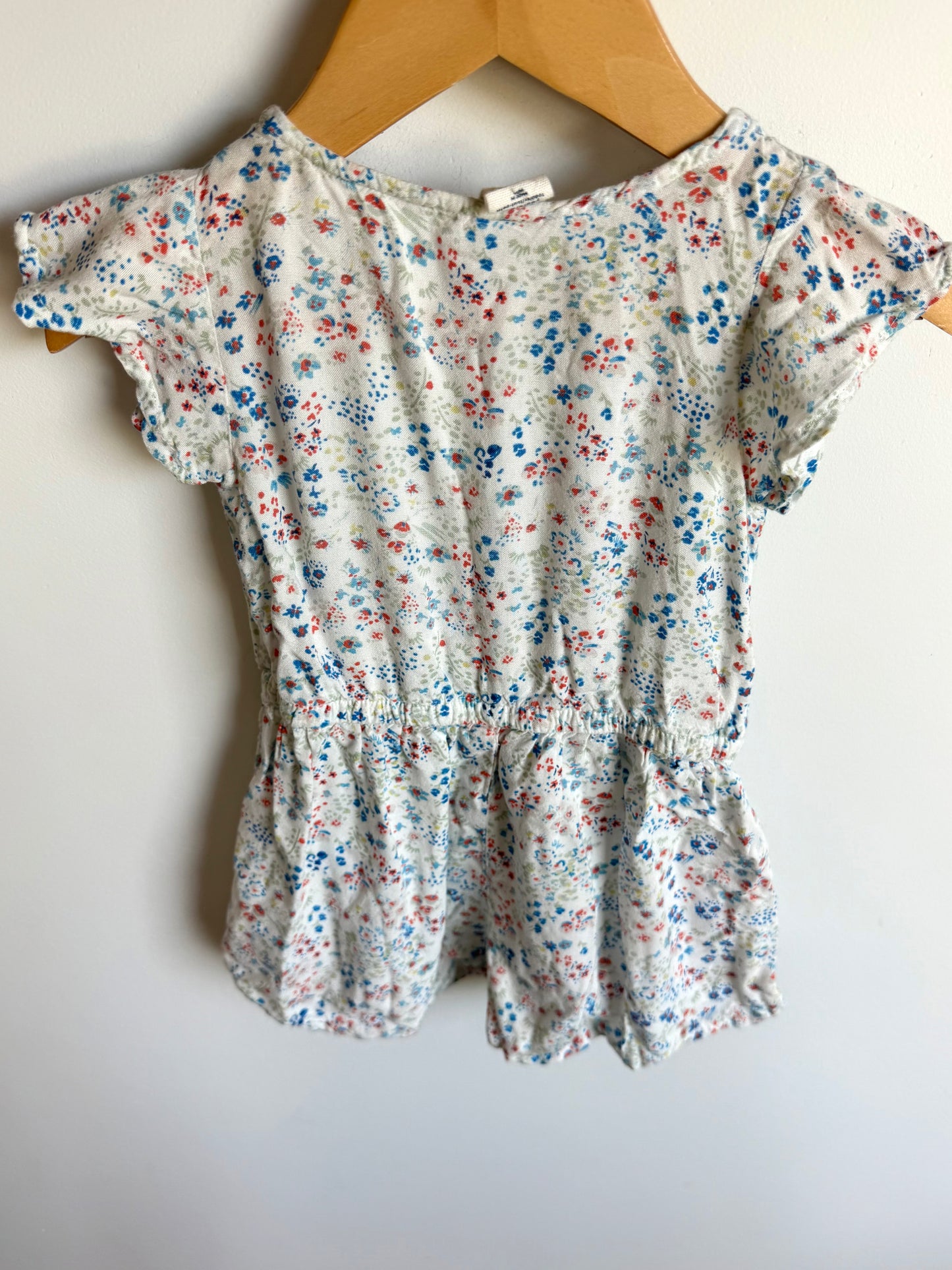 Gap Light Floral Romper / 3T