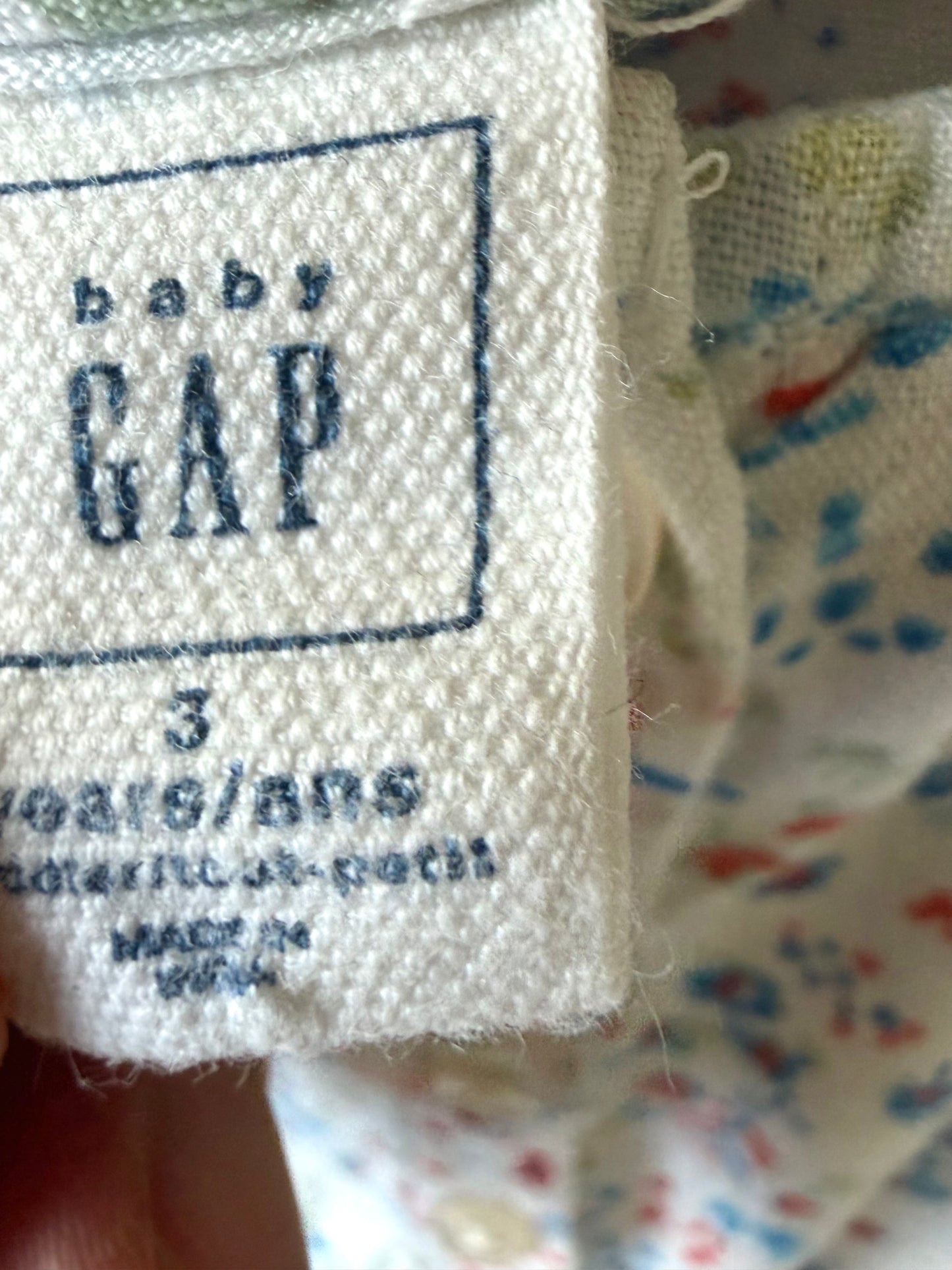 Gap Light Floral Romper / 3T