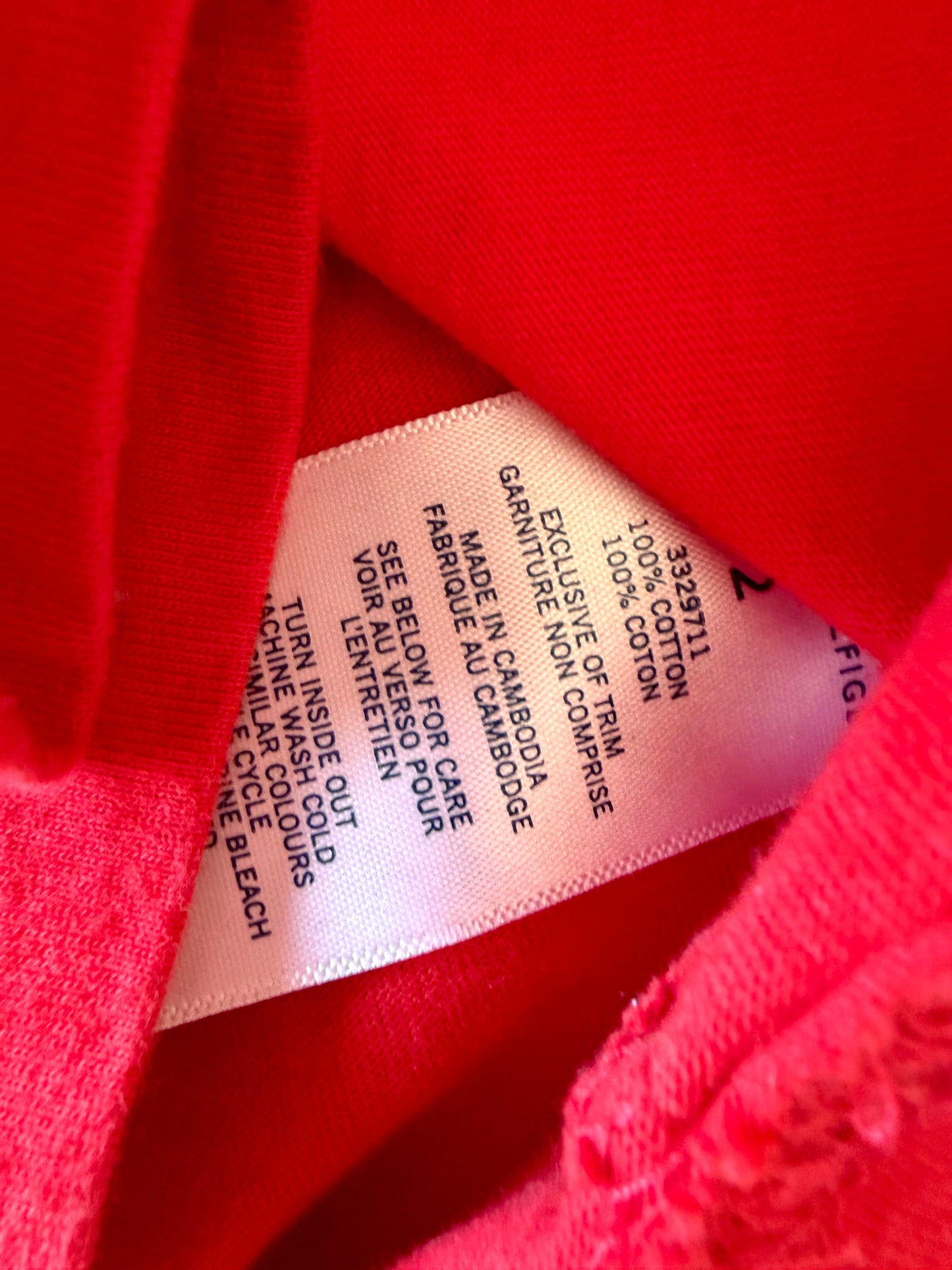 Tommy Hilfiger Red Top / 2T