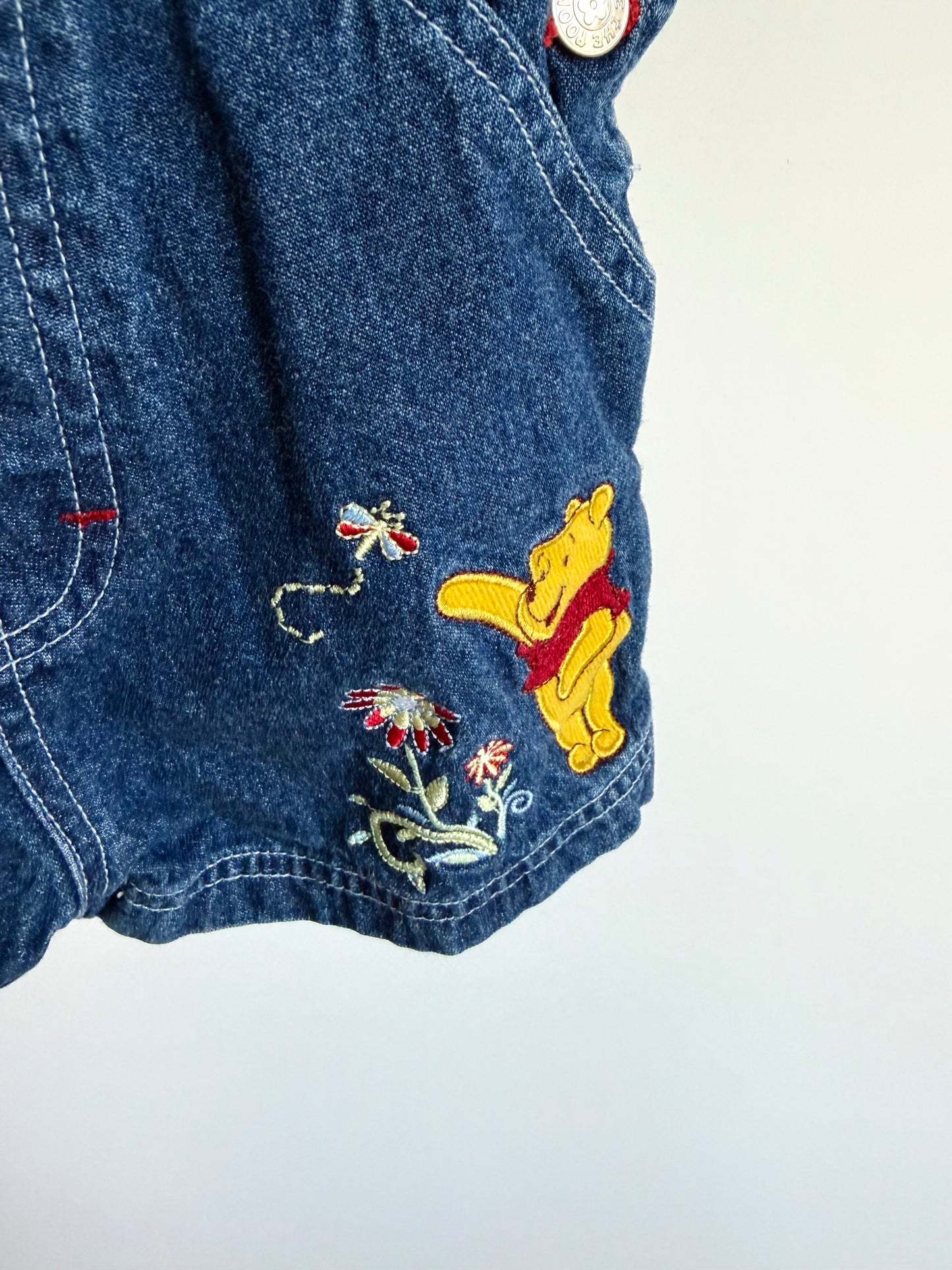 Vintage Winnie the Pooh Overalls / 3T