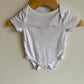 White Bear Bodysuit / 0-3m