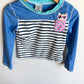 Cat Pocket Swim Top + Dotted Shorts Set / 4T