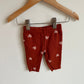 Burnt Sienna Heart Pants / 3m