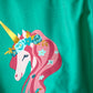 Teal Unicorn Swim Top / 4T