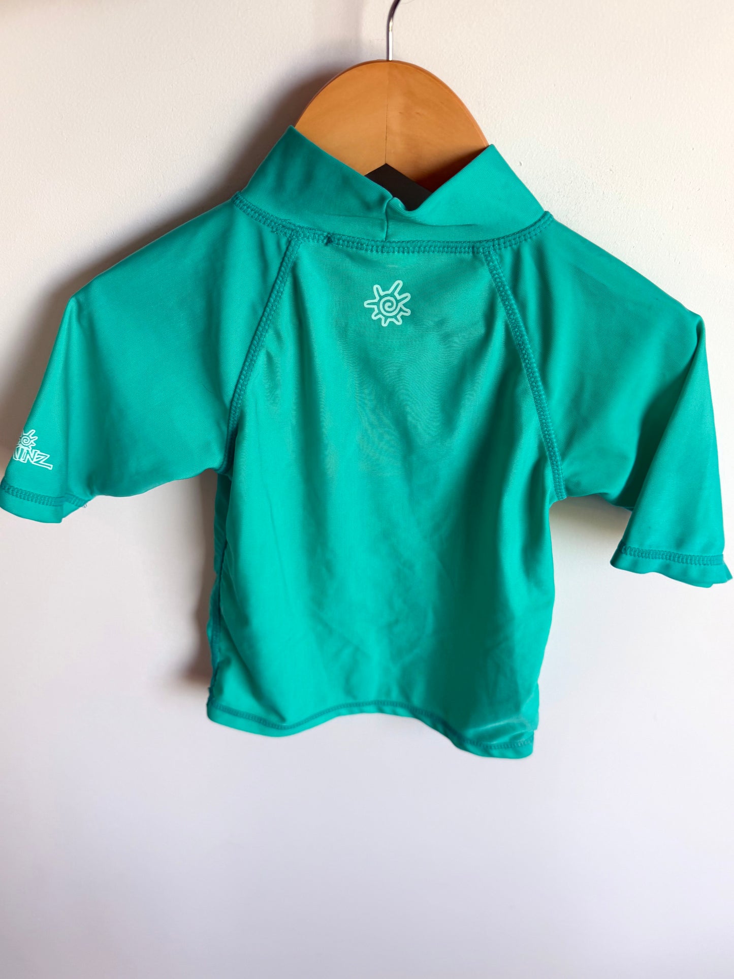 Teal Unicorn Swim Top / 4T