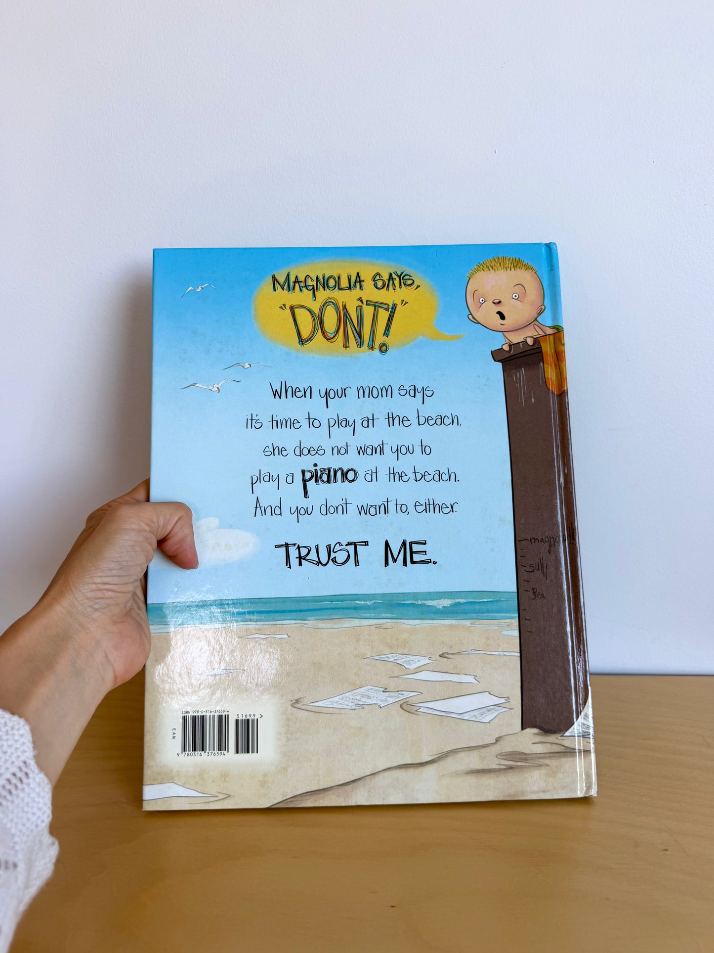 If You Ever Want to Bring a Piano to the Beach Hardcover Book (No Shipping) / 4-8 years