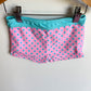 Cat Pocket Swim Top + Dotted Shorts Set / 4T