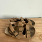 Faux Leather Light Brown Sandals / Size 9 Toddler