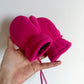Pink String Mits / 6-24m?