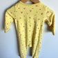 Yellow Floral Heart Sleeper / 6-9m