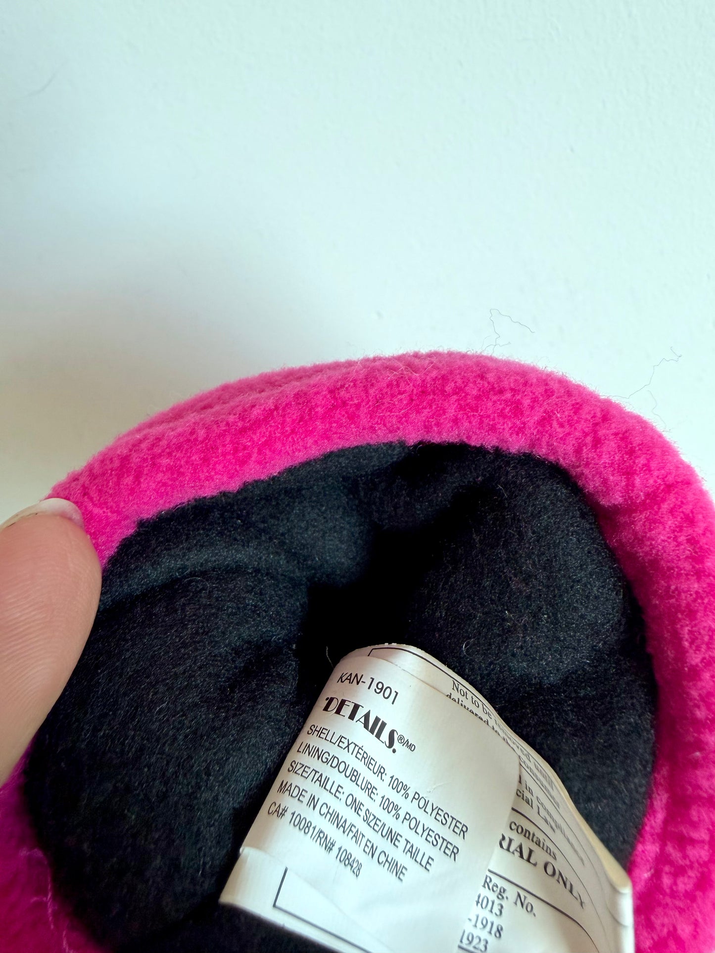 Pink String Mits / 6-24m?